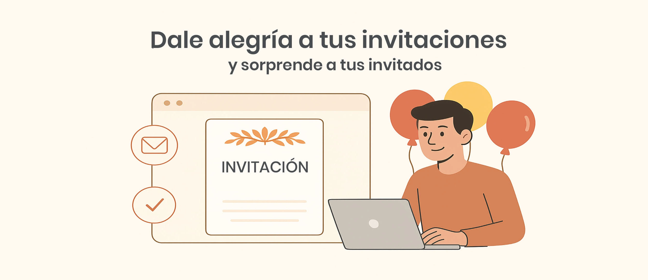 personaliza tus invitaciones